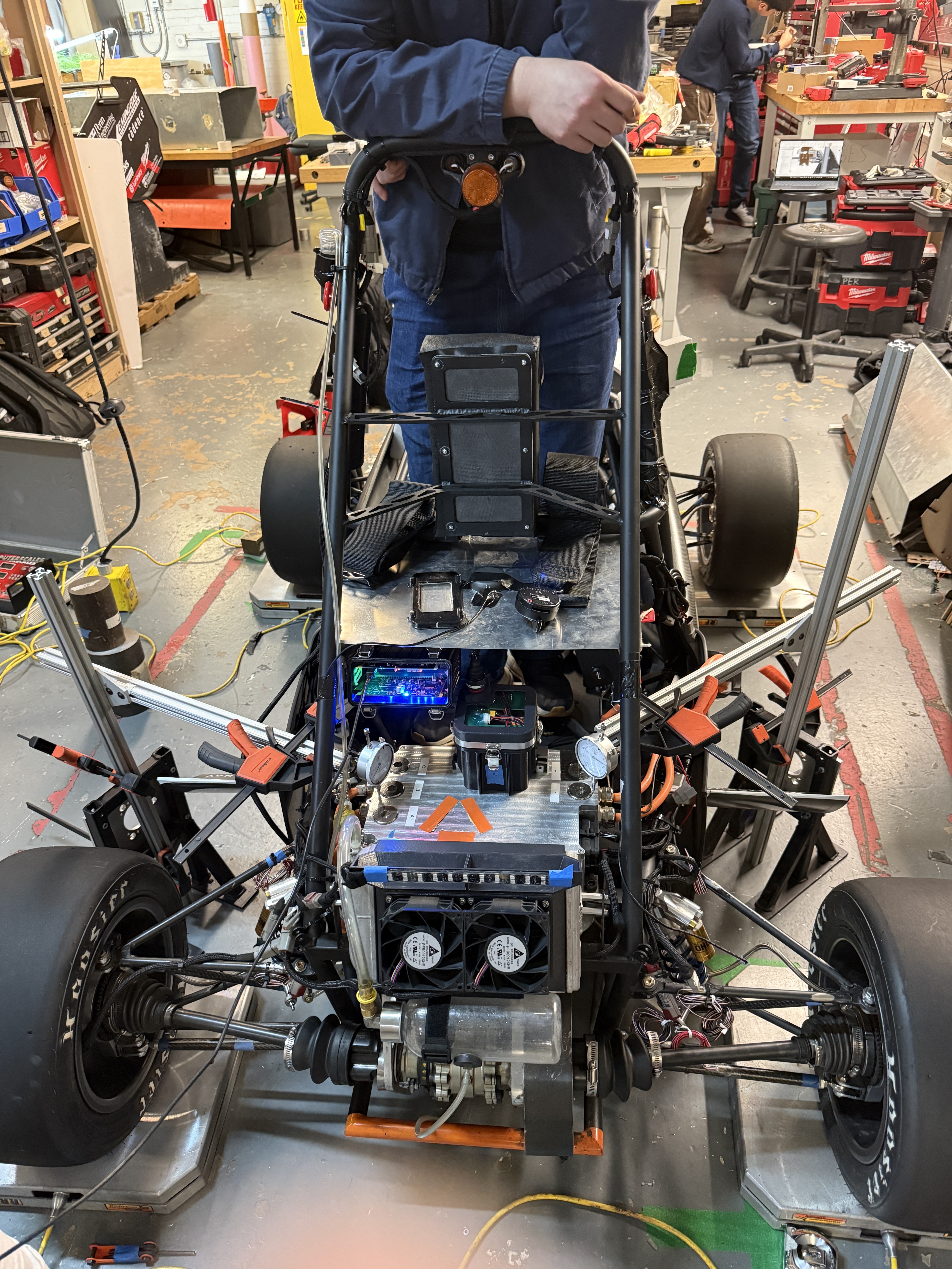 Tire Rate Testing Setup
